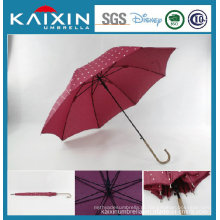 ISO 9001 Long Handle Windproof Straight Umbrella